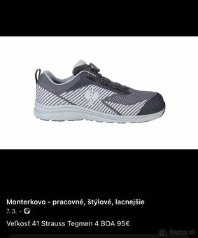 Veľkosť 41, MIX, kvalitné pracovné topánky, TOP - 18