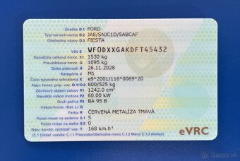 FIESTA SK 2015 4-valec 1.25 Benzín - 18