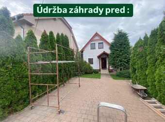 Kosenie/Strihanie/Údržba zelene/Pílenie /Drvenie - 18