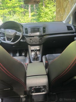 SEAT Alhambra FR 2.0Tdi panoráma 7M. MOŽNÁ VYMENA WEBASTO - 18