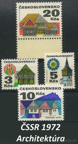 Poštové známky, filatelia: ČSR+ČSSR, slávne série B - 18