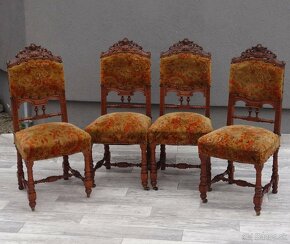 Set starožitných stoličiek – ( 4 KS ). - 18