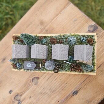 Adventné svietniky a machové obrazy - 18