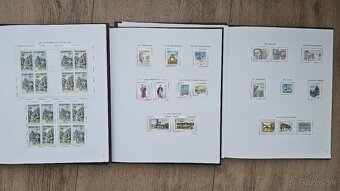 Poštové známky SLOVENSKO 2000-05 luxusné viazané knihy 6ks - 18