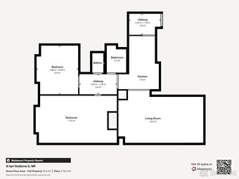 3-izbový tehlový byt v centre Nitry – Hodžova ulica, pri OC  - 18