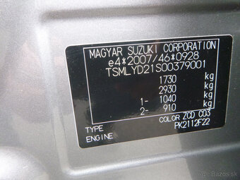 Suzuki Vitara 1,6i 88Kw 2017 - 18