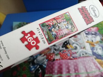 Puzzle Hľadá sa Dory, Macko PU, Bambi, Minnie, Ebchantimals - 18