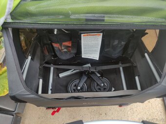 Predám detský zelený cyklovozík BURLEY D'LITE - 18