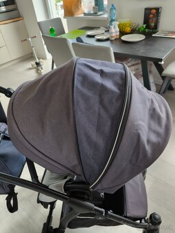 Kočík Noordi Fjordi 2v1 Jeans Blue s príslušenstvom - 18