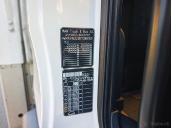 MAN TGM 15.250,18 PALET, 2 t čelo, 3x shrnovačka - 18