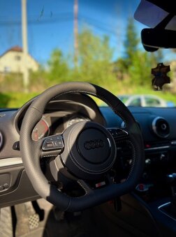 VOLANT AUDI KOŽENÝ MULTIFUNKCNY + AIRBAG - 18