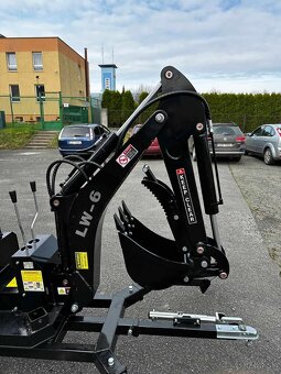 Minibáger 2.generácie 360°otoč mohutný  terénny výkonný - 18