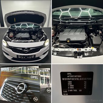 Opel Astra Gsline 2020 1.5cdti 90kw FullLed 1.majiteľ - 18
