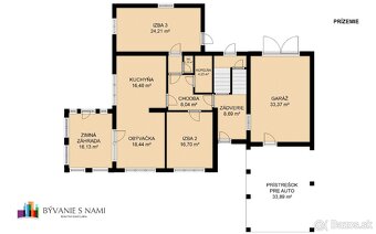 Na predaj | 6 izbový rodinný dom 251,19 m² - Chorvátsky Grob - 18