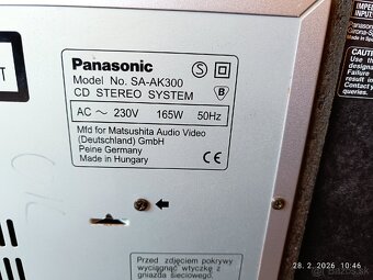 PANASONIC SA-AK300 + repro PANASONIC SB-AK45 - 18
