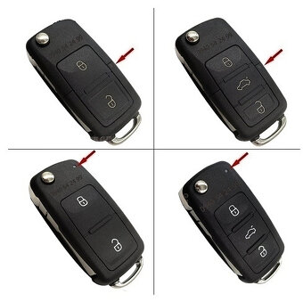 Obal kľúča SEAT VW ŠKODA - 18