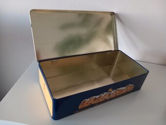 Staré objemné plechové nádoby po rodičoch - cena za 2ks - 18