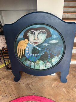 Neobarokova posteľ 90x200cm - 18