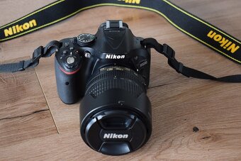 Nikon D5200 s VR objektivom 18 - 105 AF-S - 9 tisiic zaberov - 18