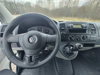 Predám dodávku valník Volkswagen Transporter T5 - 18
