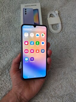Samsung Galaxy A34 128GB,6GB RAM - 18