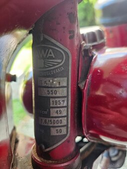 Jawa 550 pařez r.v. 1957 pôvodný stav - 18