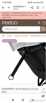 Športový kočík Kinderkraft - 18