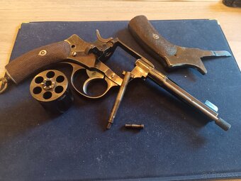 Hystorick revolver Nagant cal.7,5 - 18