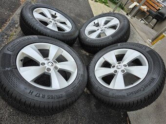 Zimné kolesa Skoda Kodiaq R17 5x112 r17 - 18