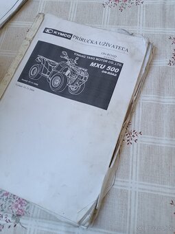 Predám KYMCO MXU 500  4x4 - 18