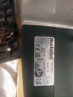 Brúska pásová elektrická METABO predám. - 18