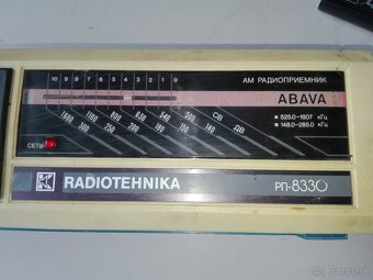 Rádio ELTA, CCCP rádio ABAVA, Grundig RR-3500 CD. - 18