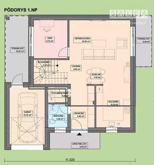 HLINIK NAD VÁHOM - NOVOSTAVBA 5 IZBOVÝ RD + 849m2 POZEMOK - 18