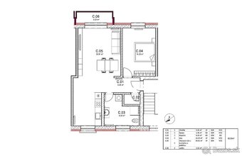 2 - izbový moderný byt - novostavba (62 m2) - 18