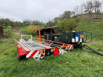 Vlečka na prevoz balíkov sena slamy a iného - 18