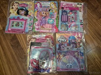Predám casopsi barbie princezná s hrackou - 18