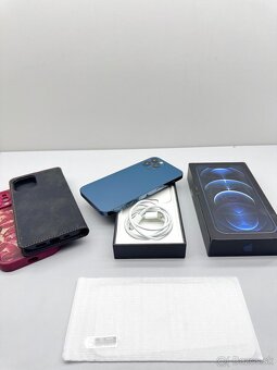 iPhone 12 PRO 128GB BLUE TOP STAV NOVÁ BATÉRIA 100% - 18