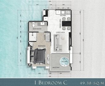 Sea Spire Jomtien: ikonické aprtmány v prvej línii pláže - 18