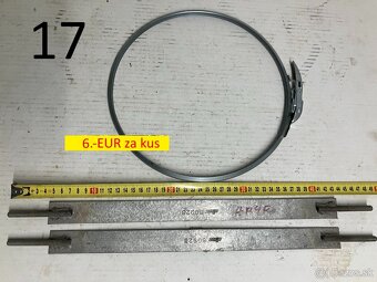 Spony a svorky na výfuk - 18