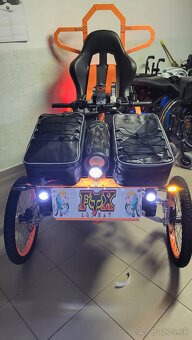 Terénny vozik 2x 1500W 40km/h dojazd 50km aj pre vozičkárov - 18