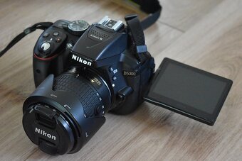 Nikon D5300 wifi - VR objektiv 18 - 55 AF-P - brasna - 18