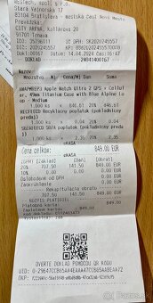 Apple Watch Ultra 2 Natural Titanium, 98% batéria, záruka - 18