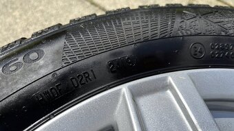 Predám 16” hliníkové disky s obutými zimnými pneumatikami - 18
