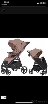 Kočík CARRELLO BRAVO FÓLIA do 22 kg ROYAL BEIGE - 18