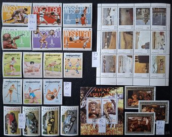 Postove znamky 5 (91poloziek) - 18