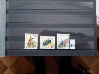 Poštové známky č.434 - ČESKOSLOVENSKO II. - 20 sérií - 18