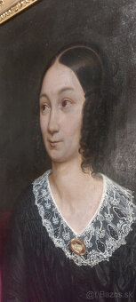 PORTRÉT DÁMY 1846 - 18