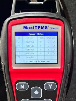 5x114,3 R18 Originál ALU Toyota RAV4 5.Gen.- černé - senzor - 18