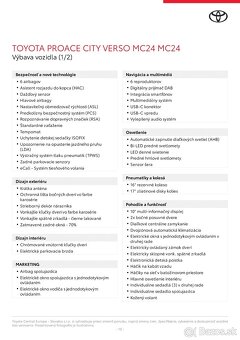 Toyota Proace City Verso Combi 75kw Manual - 18
