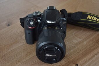 Nikon d3300 s 2x VR objektivom 18-55 afp + zoom 55-200 afs - 18